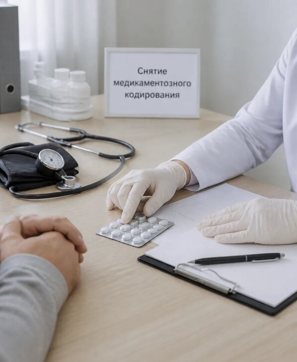 Снятие медикаментозного кодирования в Котельниках от 5309 р. | Медзона
